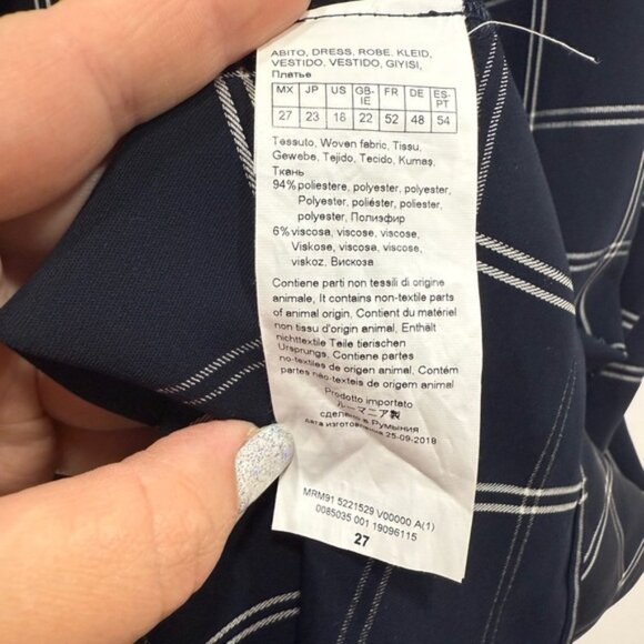 Navy Marina Ronaldi Sport Women’s Dress - Picture 9 of 16